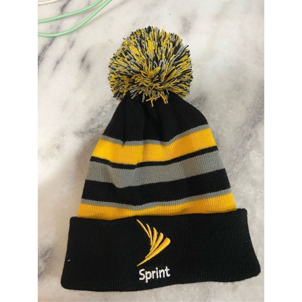 Vintage Sprint Wireless Knit Beanie. OSFA